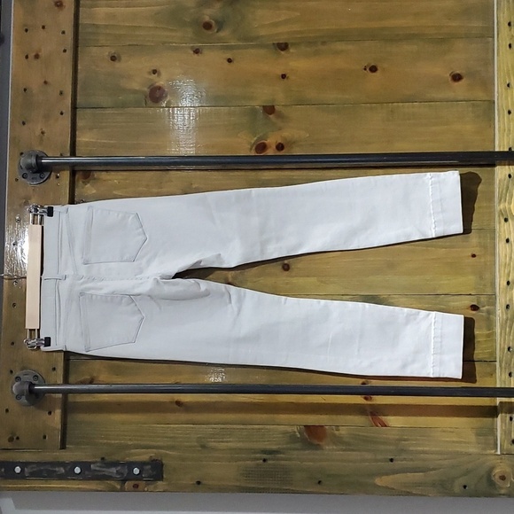 VINTAGE Y2K DENIM AYR LIGHT ZIPPY JEANS W ZIPPERS W 24 - Picture 2 of 6